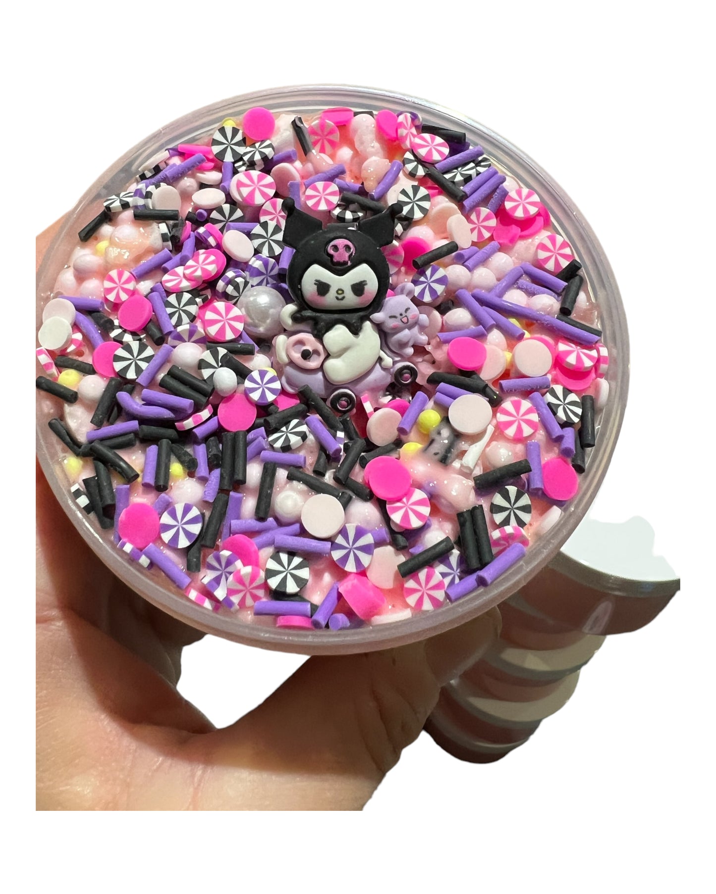 Kuromi floam bead slime