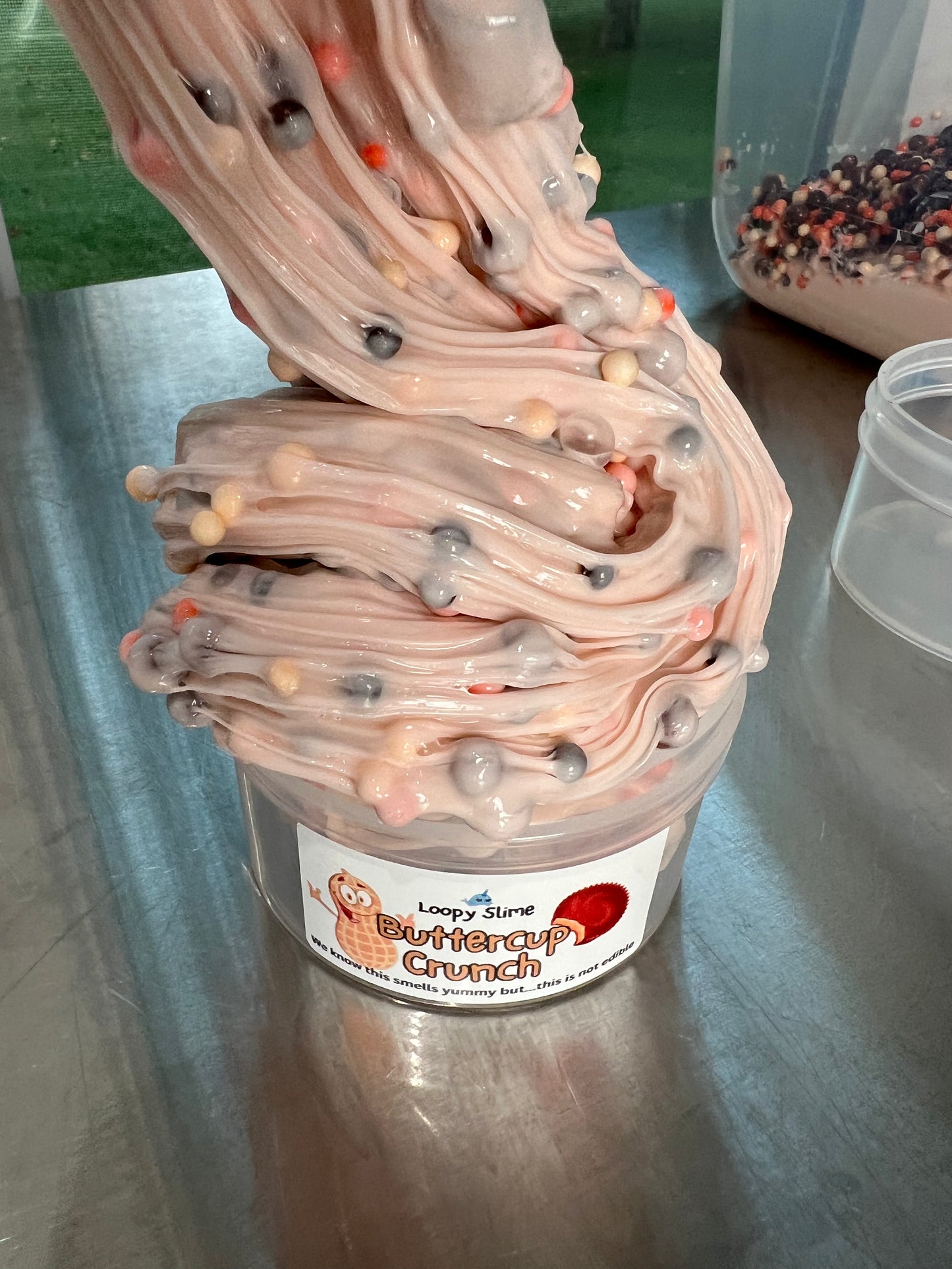 Buttercup Crunch Foam Bead Slime