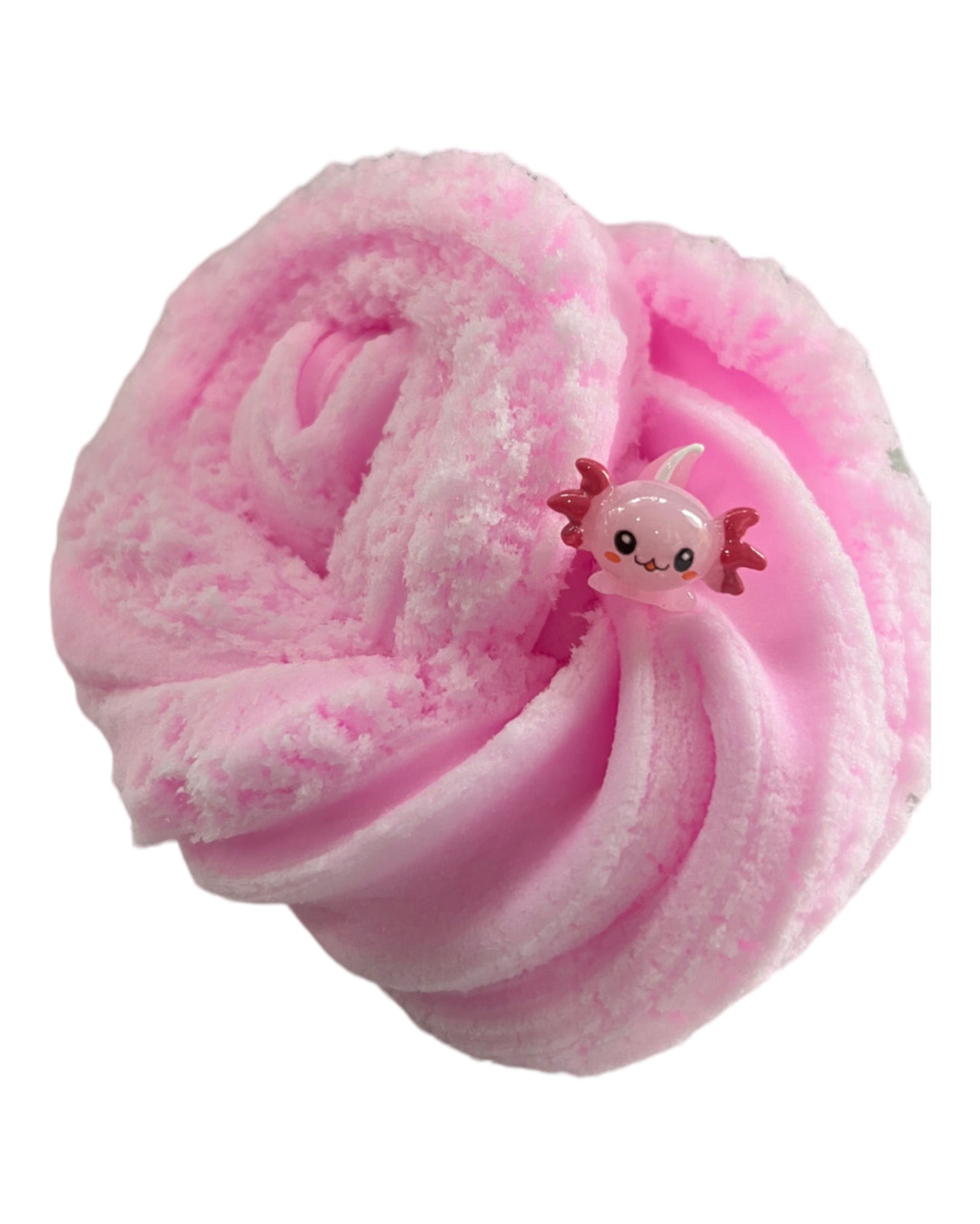 Fluffy Axolotl Cloud Slime