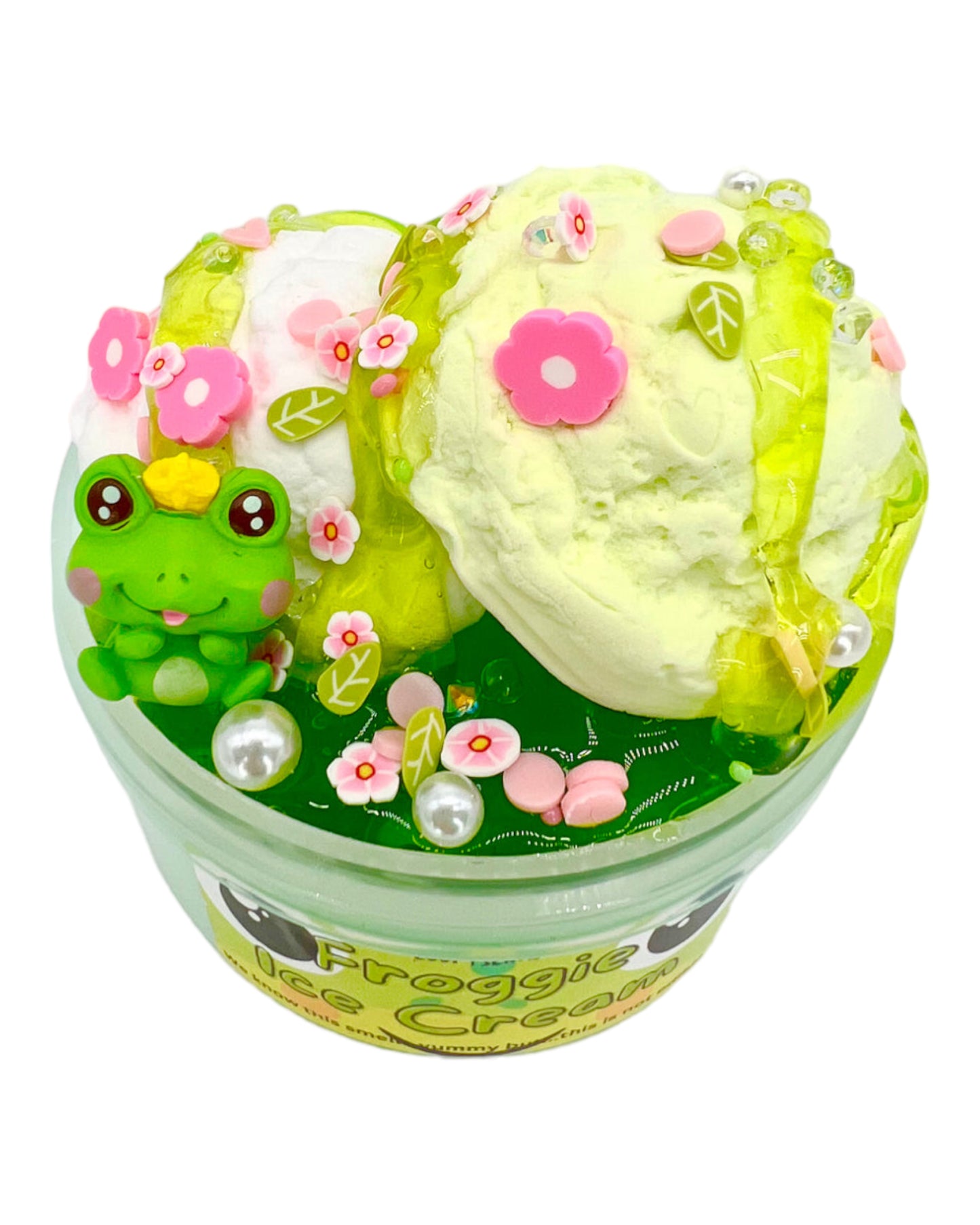 Froggie ice cream slime