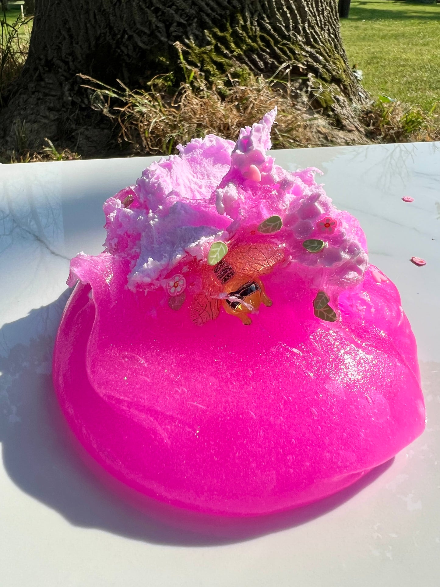 Blushing Hive slime