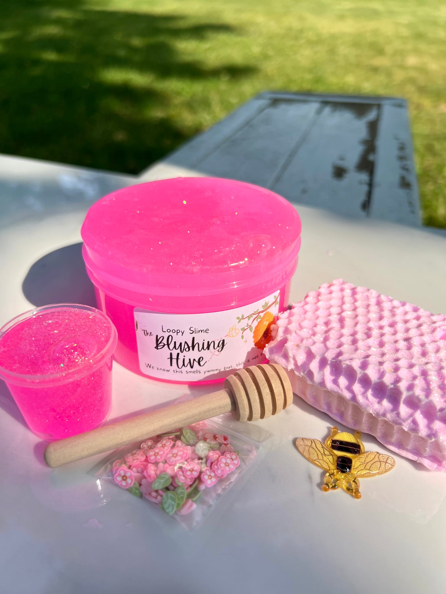 Blushing Hive slime