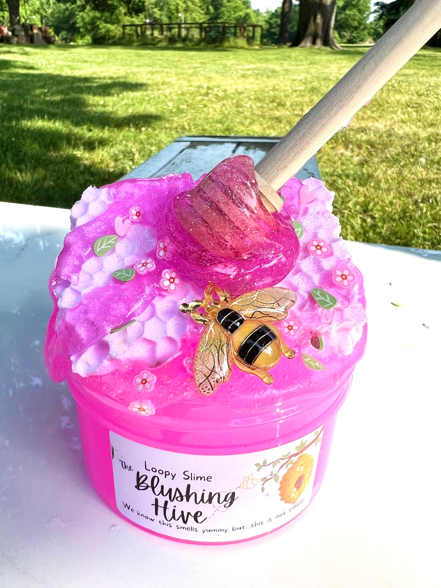 Blushing Hive slime