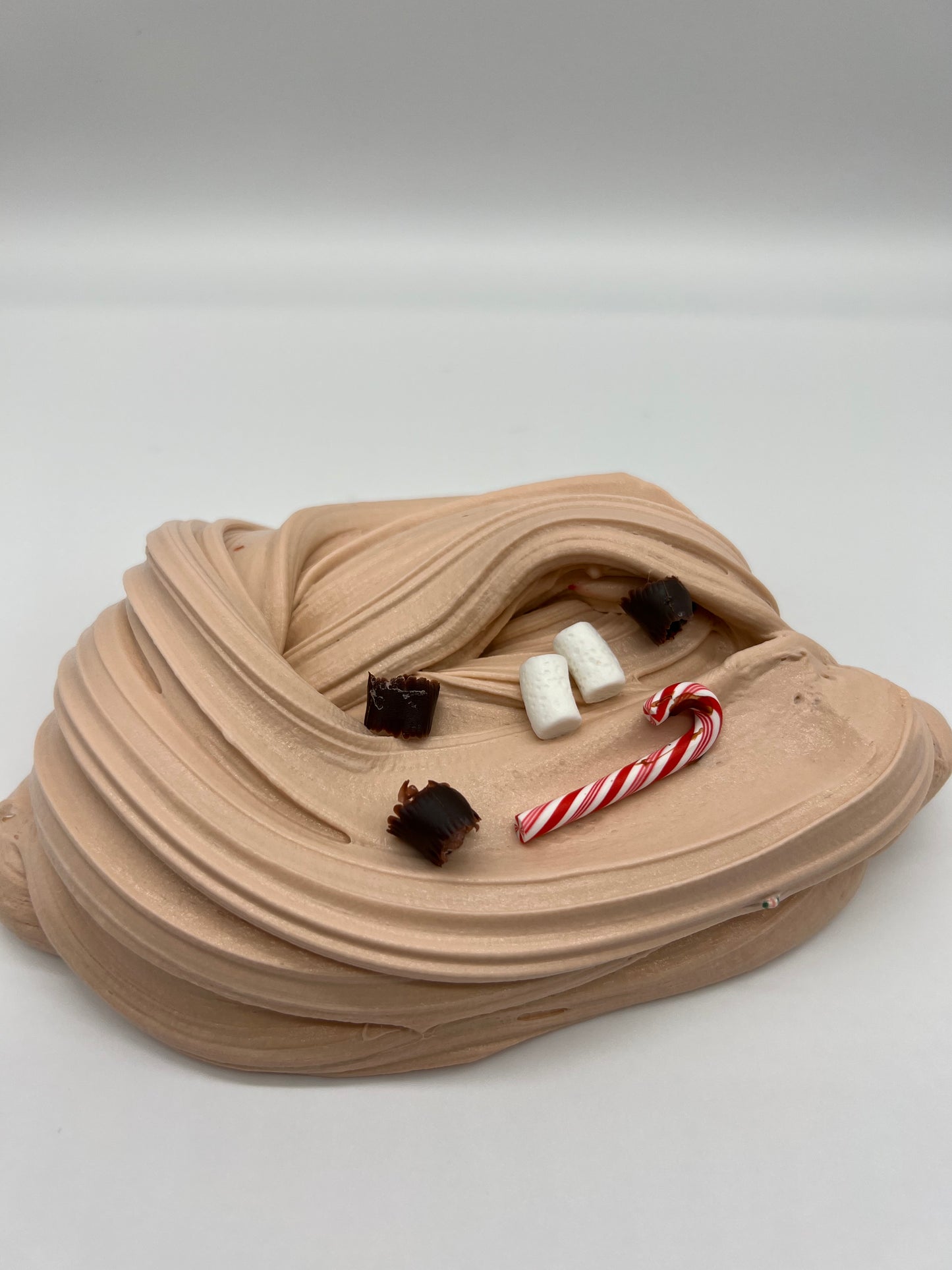DIY Peppermint Mocha Marshmallow Hot Chocolate Slime kit